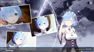 -  Rem Rezero  - lists.screens.11 osu skin,-  Rem Rezero  - osu skin,-kaede osu skin,