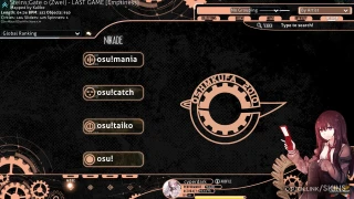 Steins:Gate Kurisu Makise lists.screens.3 osu skin,Steins:Gate Kurisu Makise osu skin,nikade7 osu skin,